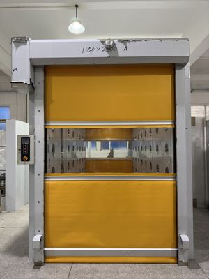 Luchtdoucheruimte van roestvrij staal met DIN75200 brandwerend en zelfreinigend PVC-gordijn voor toegang tot cleanrooms