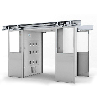 Automatische schuifdeur, lucht douche, DIN75200 brandwerend en anti-botsing ontwerp. ISO 14644-1