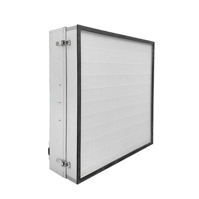 AC FFU High Efficiency Fan Filter Unit. Cleanroom Grade Air Purification System. Ultra-Stil &amp; Energiebesparend Ontwerp.