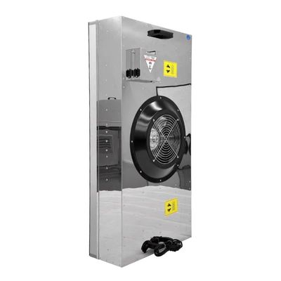 BFU Bottom-Access Fan Filter Unit met extra-grote HEPA-luchtstroom, ultra-lage trillingen en gereedschapsvrije filterwisseling voor ISO 5-9 cleanrooms