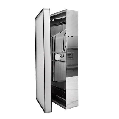BFU Bottom-Access ventilator filter unit. Extra-groot HEPA luchtstroom systeem voor ISO 5-9 cleanrooms. Ultra-lage trillingen.