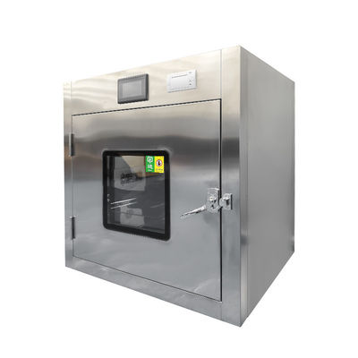Xenon licht sterilisatie overdracht venster. 99,99% doden percentage in 3 minuten. Cleanroom, lab en ziekenhuis veilig materiaal doorlopen.