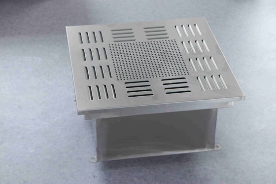 450×450×480 mm vloeistofbak HEPA-luchtuitlaat met corrosiebestendige constructie en gereedschapsloze installatie voor ventilatie in cleanrooms