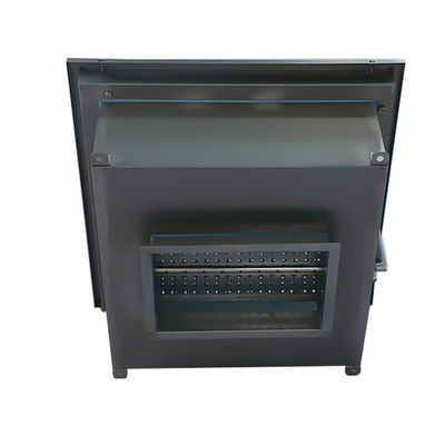 584×584×480mm Nul-lekkage IP55-geclassificeerde vloeistoftrog HEPA-ventilatie voor halfgeleider-cleanroom-luchttoevoer