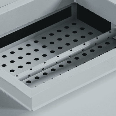1025×720×480 mm Liquid Trough HEPA ventilatie met luchtstroom van grote capaciteit en installatie zonder gereedschap voor lucht- en ruimtevaartreinigkamers