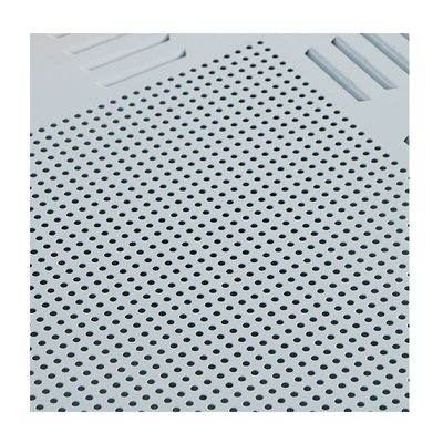 ISO 14644-gecertificeerde HEPA-luchtuitlaat met 1000 CMH-luchtstroom en koudplaatgeverfde afwerking voor cleanrooms