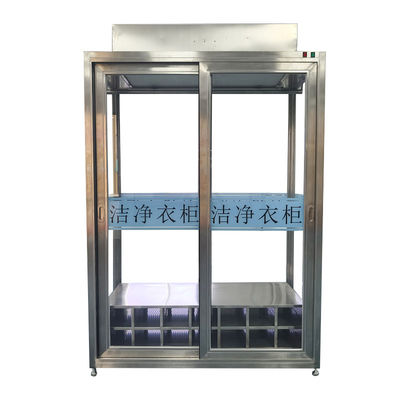 Premium Cleanroom Garment Storage Cabinet. Contaminatie-gecontroleerde kluisjes voor ISO/GMP-faciliteiten.