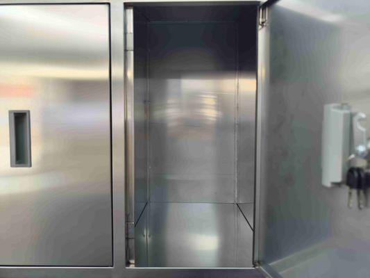 ESD-veilige roestvrijstalen schoenenkast voor schoonruimte... ISO 14644 & GMP Pharma Compliant
