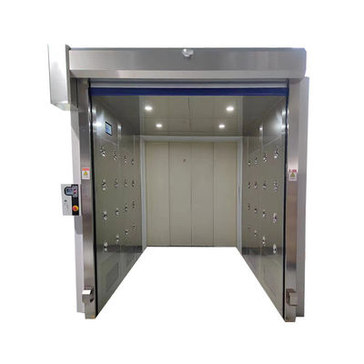 Smart IoT-enabled High-Speed Roll-Up Door. Stofvrij en 0,6-2,5m/s verstelbaar.