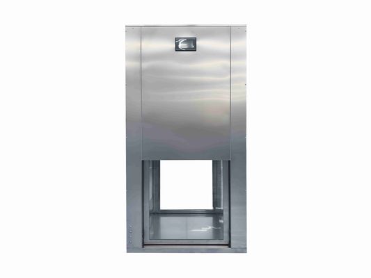 Verticale liftdeur laminar flow pass-through kast met HEPA-filter en SUS304 roestvrijstalen constructie