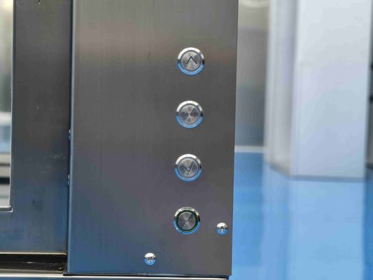 Verticale liftdeur laminar flow pass-through kast met HEPA-filter en SUS304 roestvrijstalen constructie