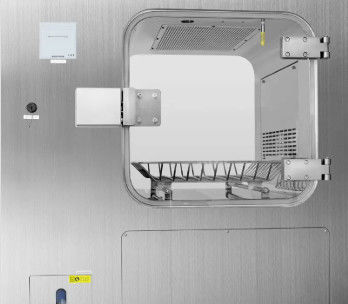 VHP-doorvoerkamer met verdampte waterstofperoxidesterilisatie en roestvrijstalen constructie voor cleanrooms ISO CE UL RoHS-gecertificeerd