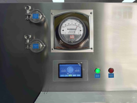 Auto-Door Laminar Flow Pass Box. HEPA-gefilterde touchless transfer voor kritieke zones.