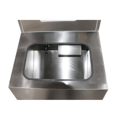 Automatische handwas- en droogmachine van roestvrij staal