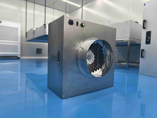 Eenheid voor het filteren van ventilatoren met omgekeerde zuigkracht met flenspoort en hoog efficiënte filtratie voor schoonruimtes