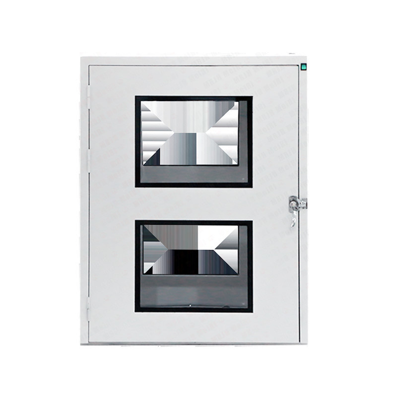 Op maat gemaakte dynamische GMP elektronische vergrendeling Clean Room Pass Box voor laboratoriumtransfervenster