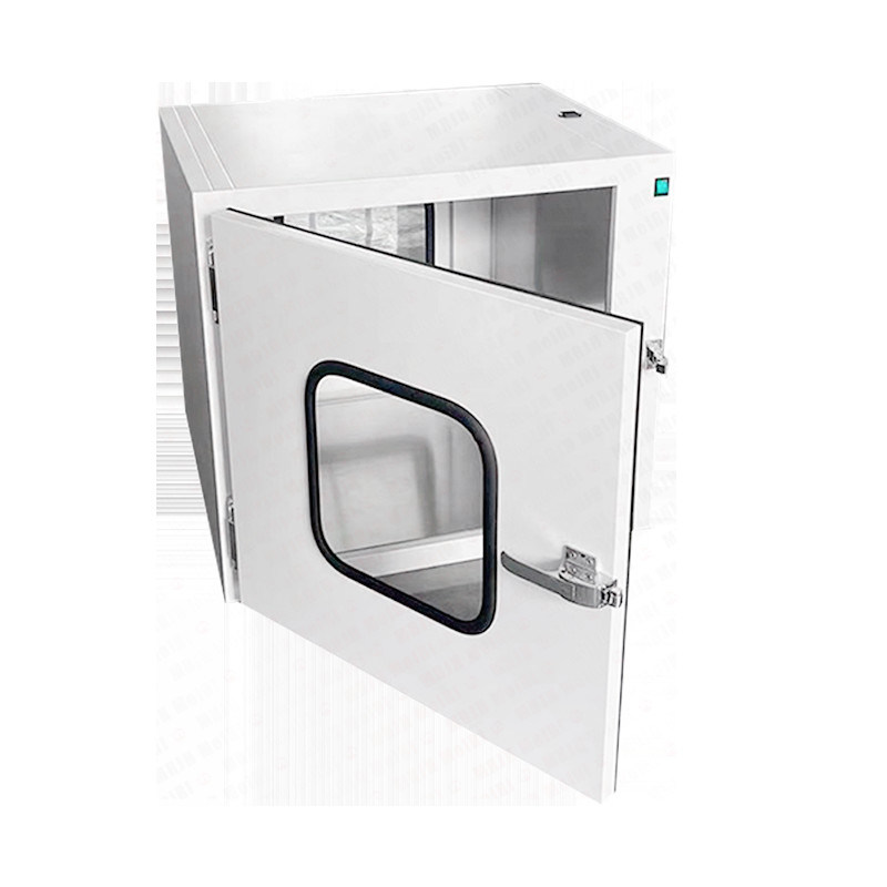 ISO 10 UV-licht laminaire stroomdoorgangsbox voor overdrachtsvenster voor cleanrooms met naadloze verbinding