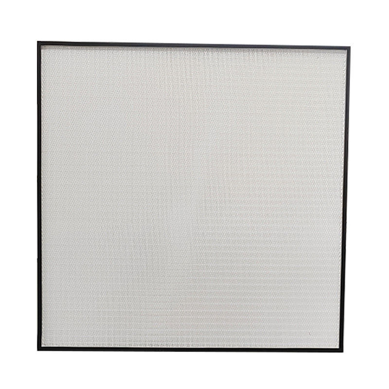 Slim ademend Hepa-luchtfilter met hoge dichtheid Aluminiumframe Luchtfilters met hoge doorstroming
