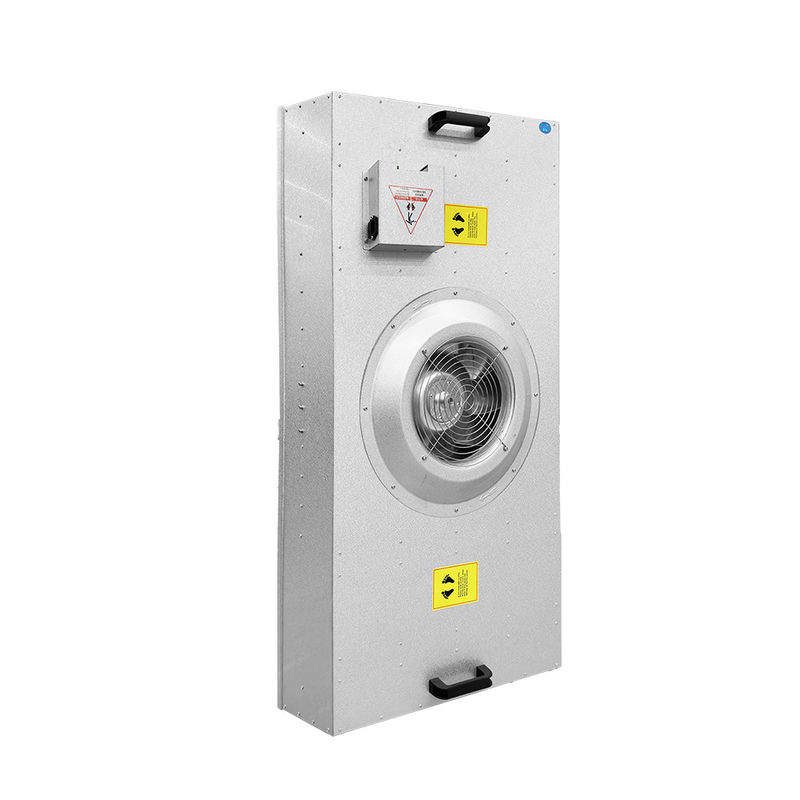 Ultra-dunne FFU. Low-Profile Cleanroom Air System voor medische laboratoria. Ruimtebesparende HEPA-filtratie en stille werking.