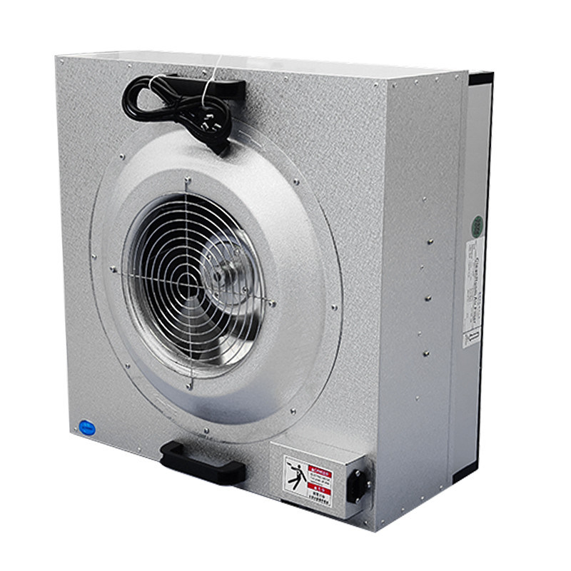 110V/120V FFU Cleanroom Fan Filter Unit met gereserveerde Run/Fault Dry Connection en 575x575x285mm Grootte