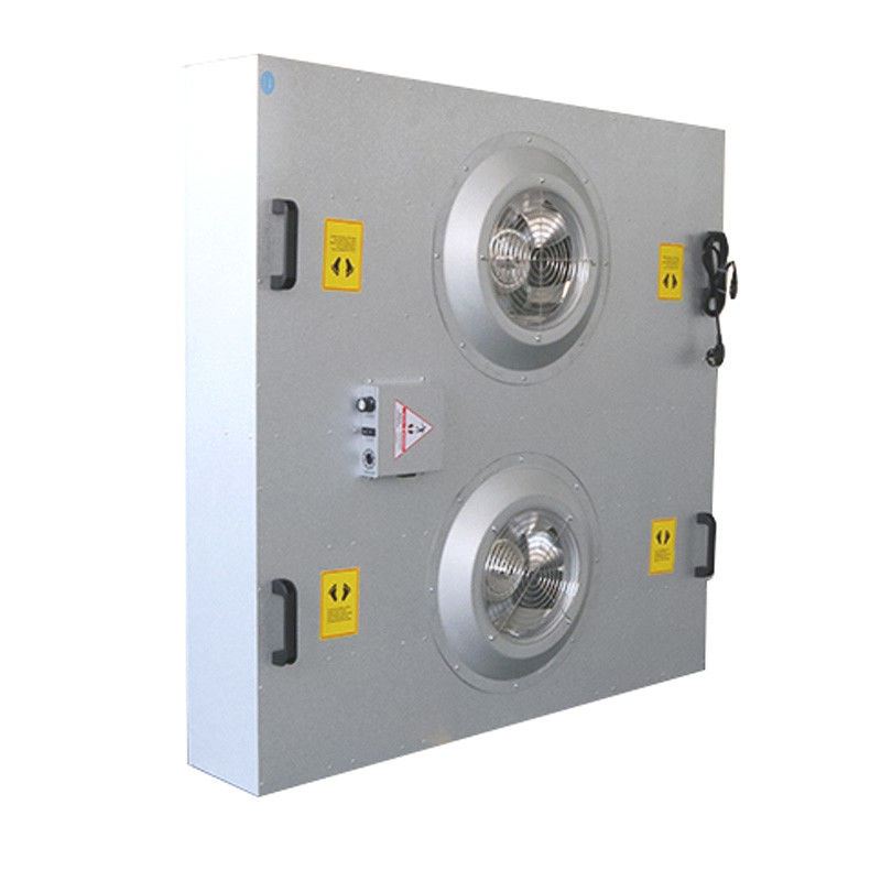 AC Dual-Fan FFU Redundant Airflow System. Farmaceutische HEPA Filtratie. 24/7 Critische Omgeving Operatie.