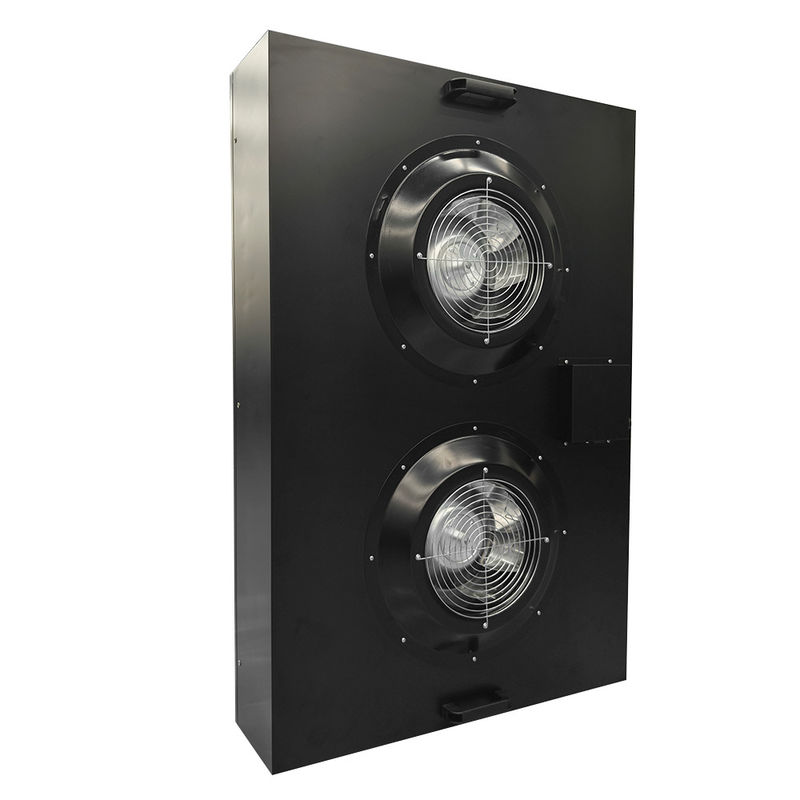Zwarte koude plaat verf FFU ventilator filter eenheid voor schone ruimte
