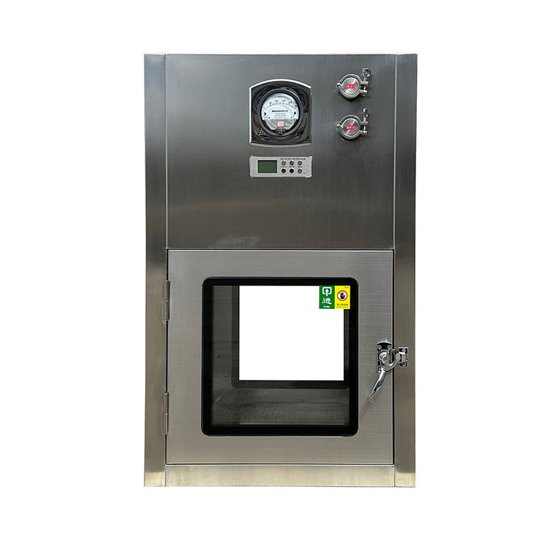 GMP Grade A Pass Box voor Vial Transfer. 304 Steel & 600mm Clean Zone