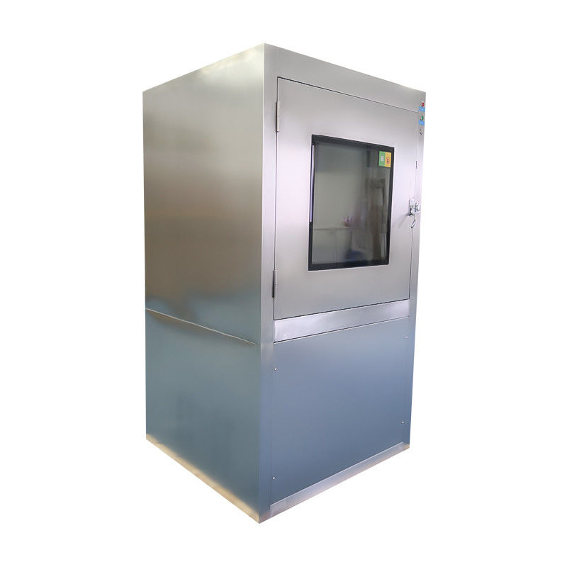 ISO-gecertificeerde Air Shower Pass Box. 201 roestvrij staal en HEPA H13.