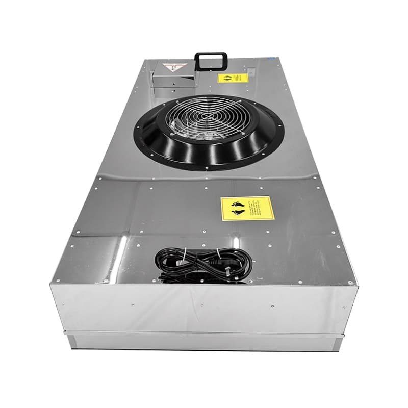 BFU Mega-Size Bottom-Access Fan Filter Unit met halfgeleider-grade filtratie en nul onderhoud voor cleanroom luchtsystemen