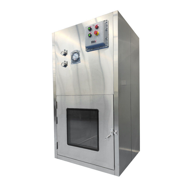 Explosiebestendige laminaire doorstroming. 99,999% zuivering. GMP Pharma & Chemical Safe Pass-Through.