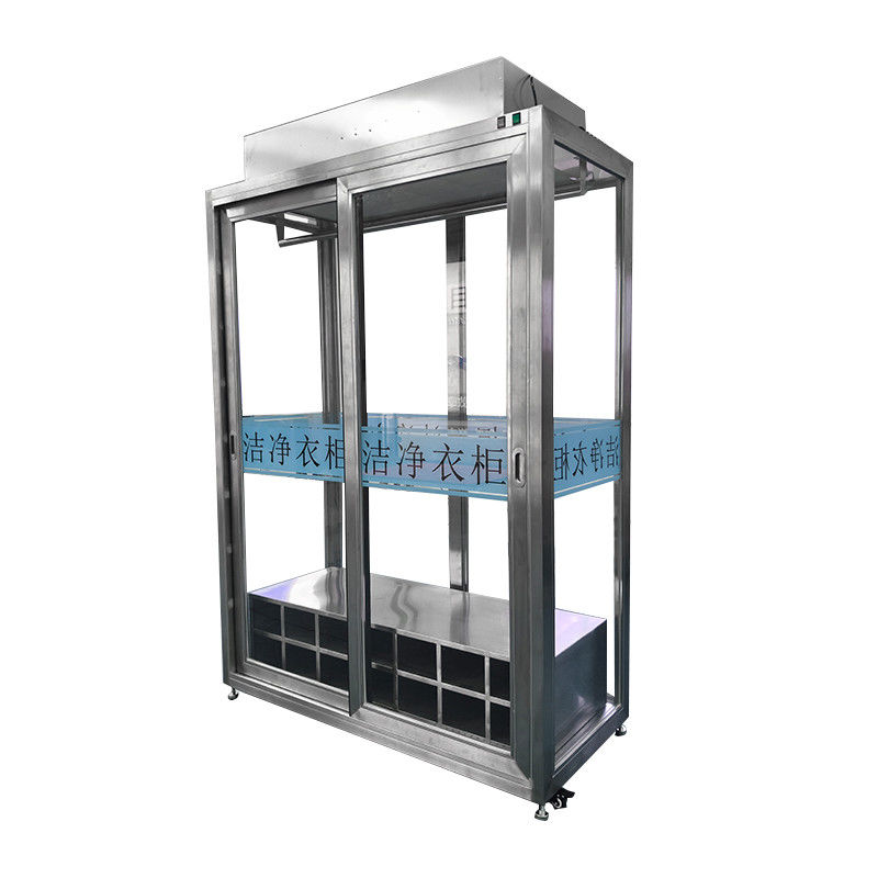 Premium Cleanroom Garment Storage Cabinet. Contaminatie-gecontroleerde kluisjes voor ISO/GMP-faciliteiten.