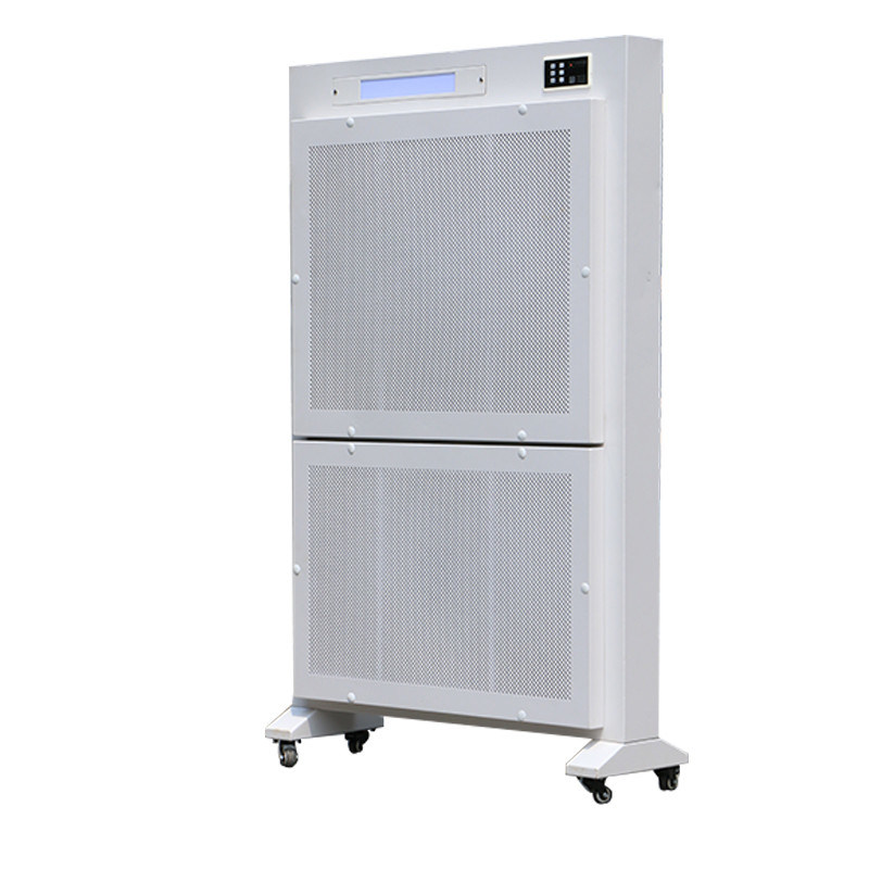 Medische luchtsterilisator met HEPA+UV-C 360°-desinfectie en 120W-uitgangsvermogen voor ISO 14644-conforme omgevingen