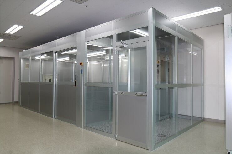 Modulaire schoonruimtesystemen. HEPA Filter Booth. ISO 14644 naleving.