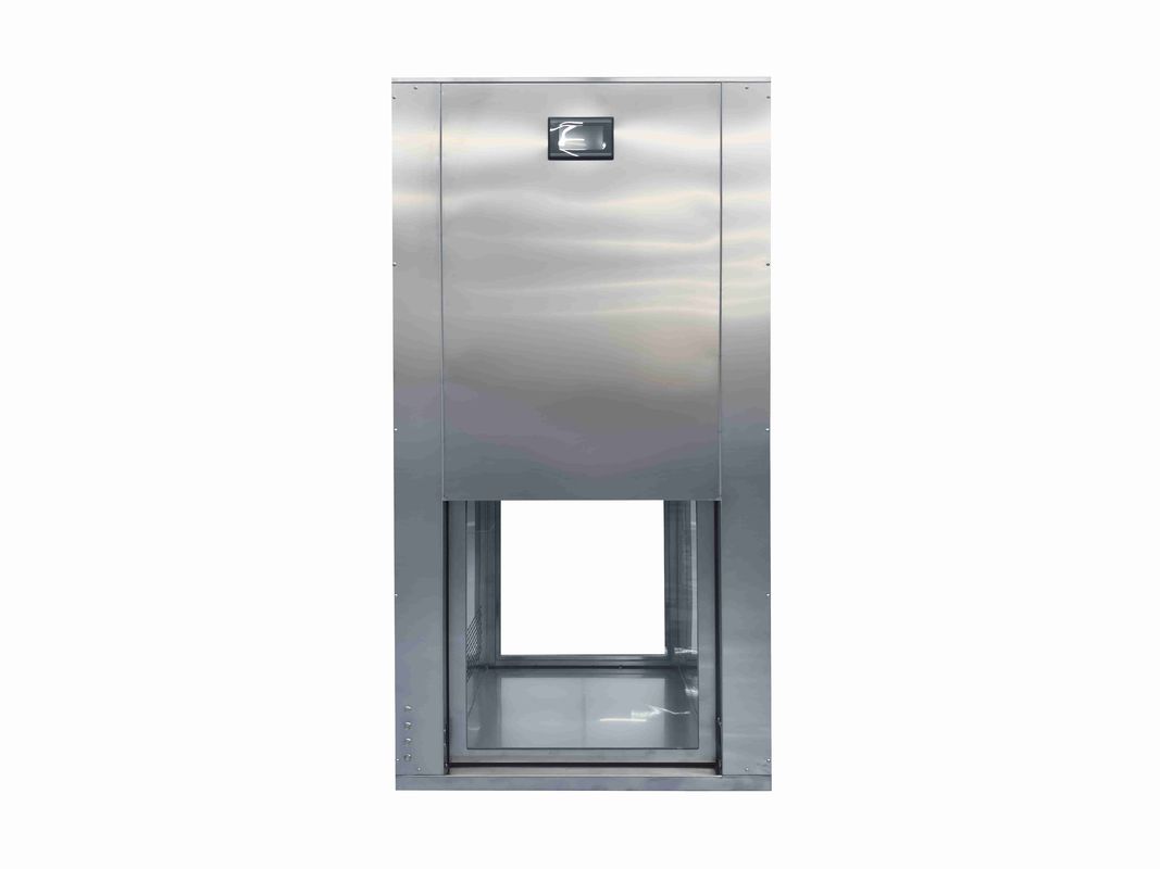 Verticale Lift Door Laminar Flow Pass-Through Hepa H14 Filter SUS304 roestvrij staal